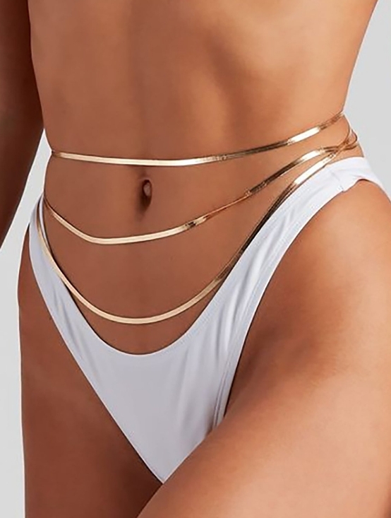 Maria Tash Jewelry - 3 PC Snake Waist Chain